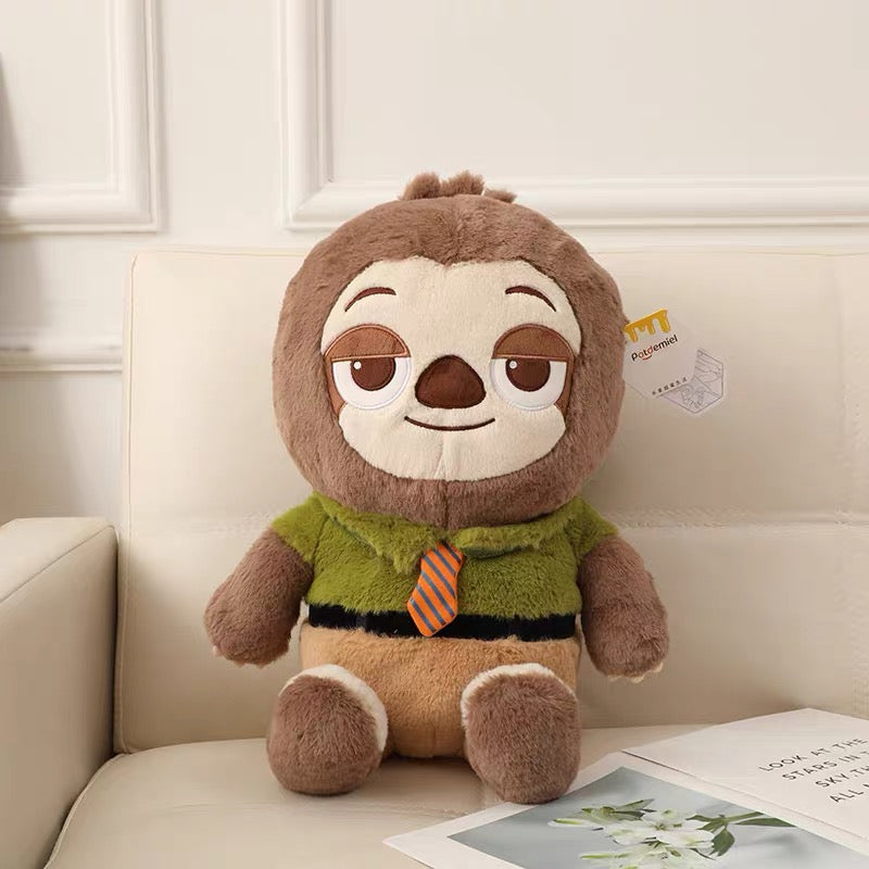 Disney Zootopia Judy Hopps & Nick Wilde Plush Toys – Soft Stuffed Animal Bunny Doll for Kids