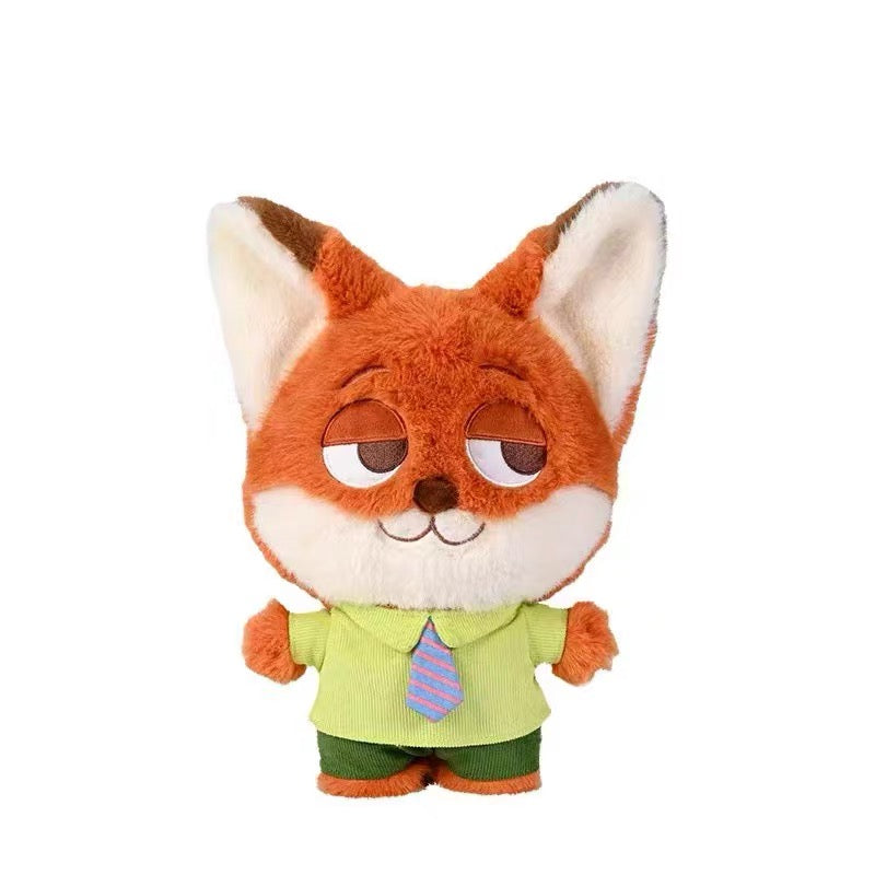 Disney Zootopia Judy Hopps & Nick Wilde Plush Toys – Soft Stuffed Animal Bunny Doll for Kids