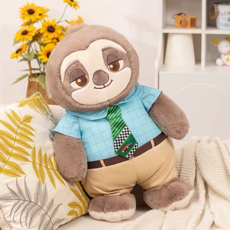 Disney Zootopia Judy Hopps & Nick Wilde Plush Toys – Soft Stuffed Animal Bunny Doll for Kids