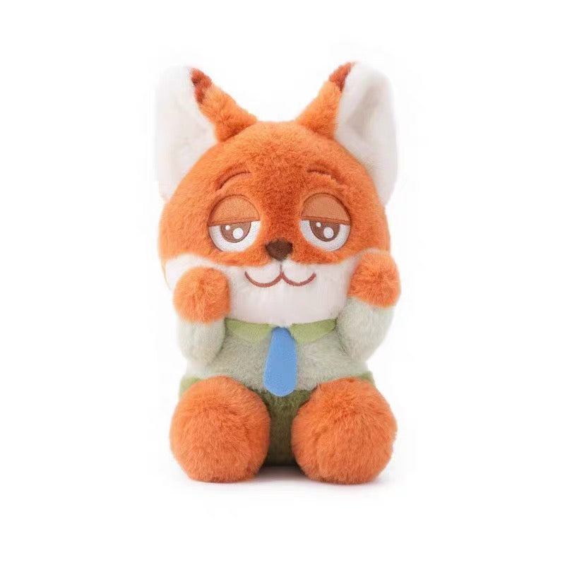 Disney Zootopia Judy Hopps & Nick Wilde Plush Toys – Soft Stuffed Animal Bunny Doll for Kids