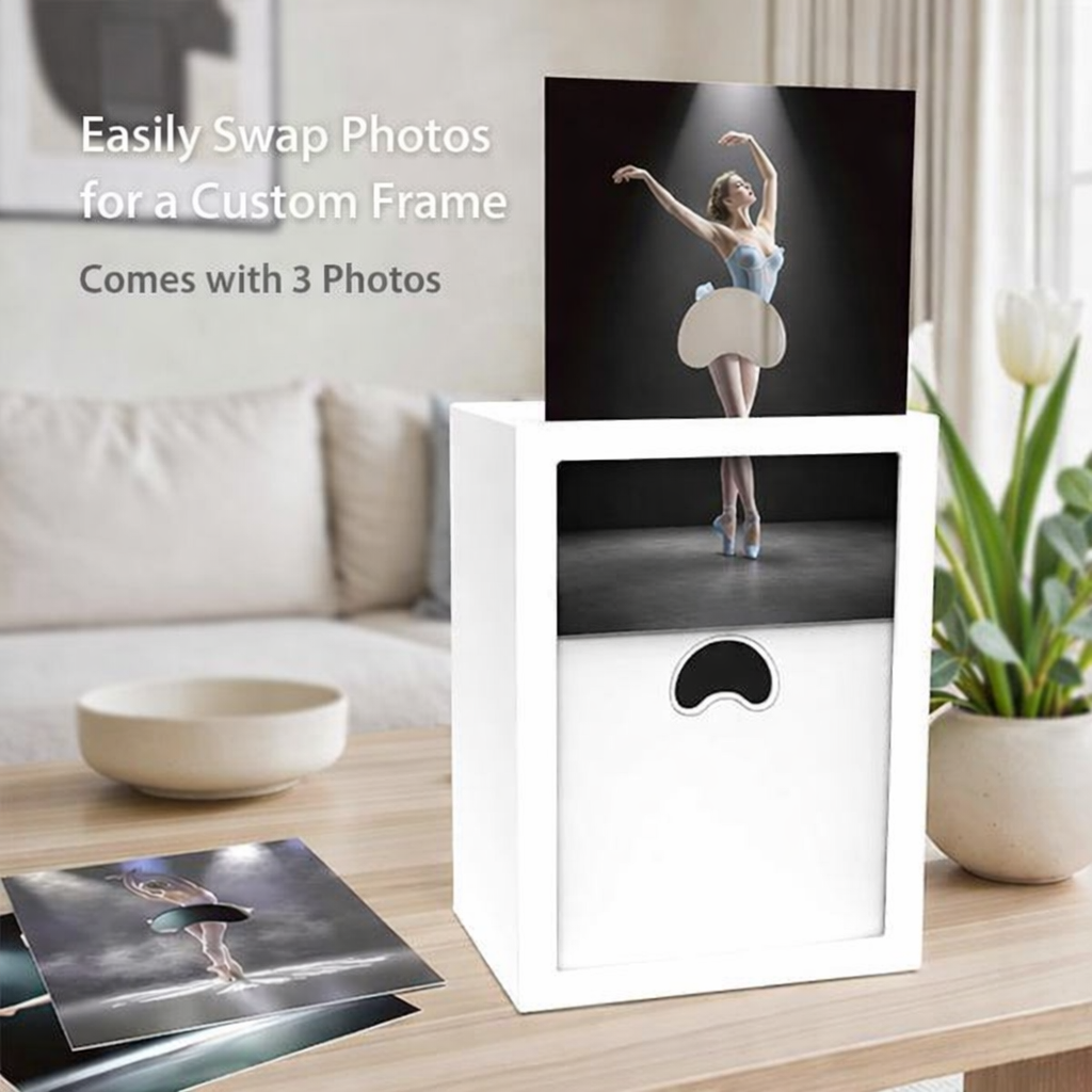 3D Ballerina Tissue Box – Dancing Girl with Dress That Changes Every Tissue Pull | Unique Home Decor Gift