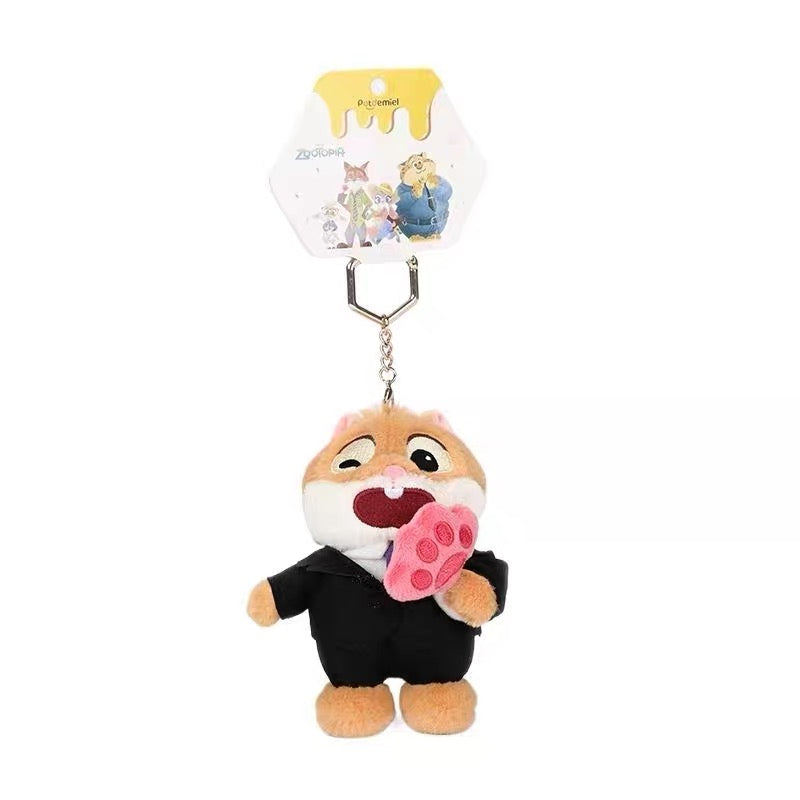 Zootopia Plush Keychain