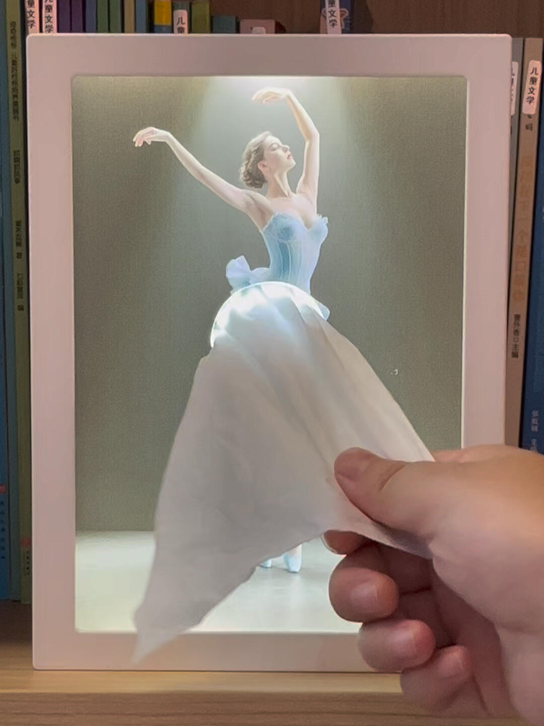 3D Ballerina Tissue Box – Dancing Girl with Dress That Changes Every Tissue Pull | Unique Home Decor Gift